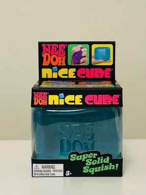 Needoh Nice Cube in Blue - NEW